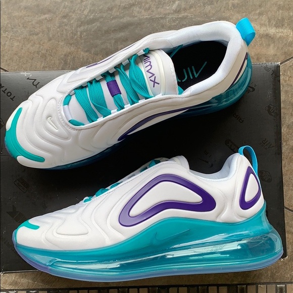 NIKE W AIR MAX 720 white/court purple-spirit teal - Picture 3 of 16